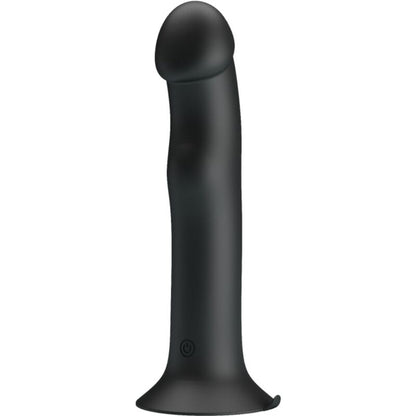 PRETTY LOVE - MURRAY BLACK CLITORAL VIBRATOR AND SUCKER