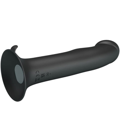 PRETTY LOVE - MURRAY BLACK CLITORAL VIBRATOR AND SUCKER