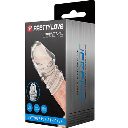 PRETTY LOVE - JEREMY PÉNIS ÉPAIS TRANSPARENT
