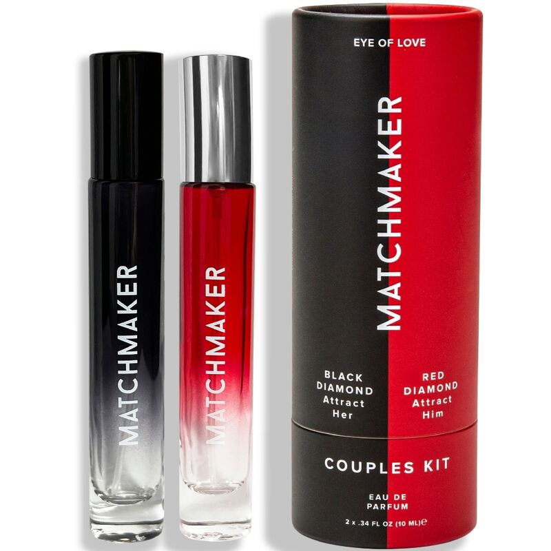EYE OF LOVE - SET DE FEROMONAS PARA PAREJA (MATCHMAKER) 2 PIEZAS, ATRAE A ELLA Y A ÉL, 20 ML