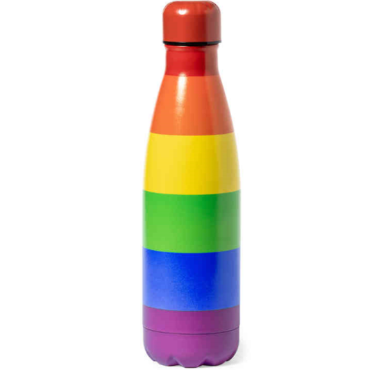 PRIDE - CALENTADOR DE AGUA METÁLICO CON LA BANDERA LGBT