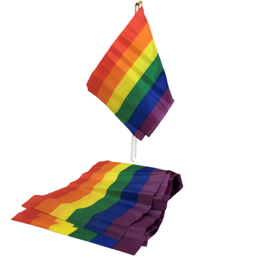 ORGULLO - BANDERA PEQUEÑA LGBT TIPO BANDERÍN