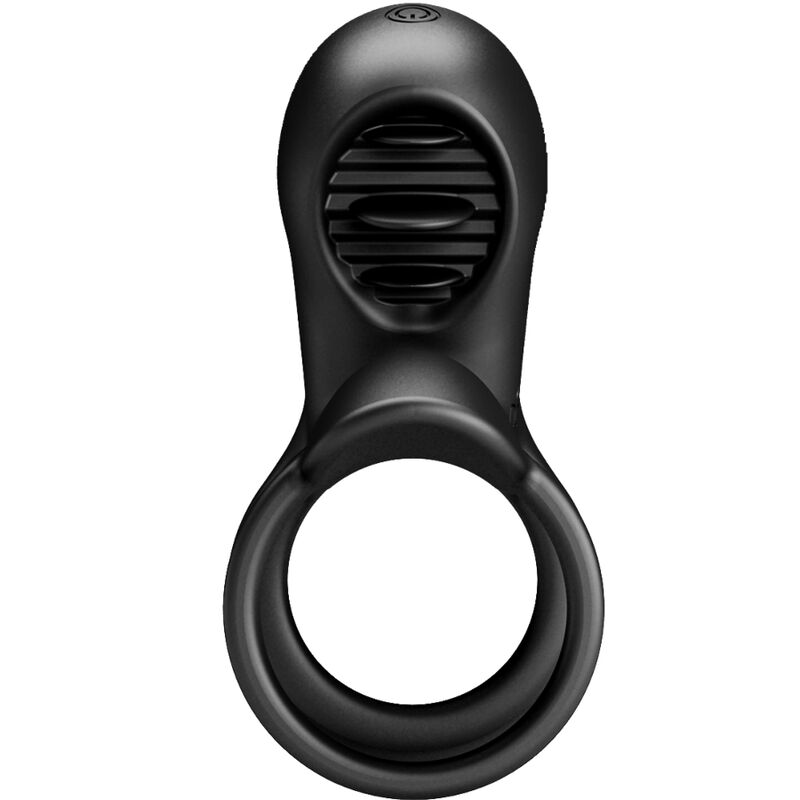 PRETTY LOVE - JAMMY PENIS SHEATH 12 VIBRATIONS WITH RECHARGEABLE SILICONE TONGUE