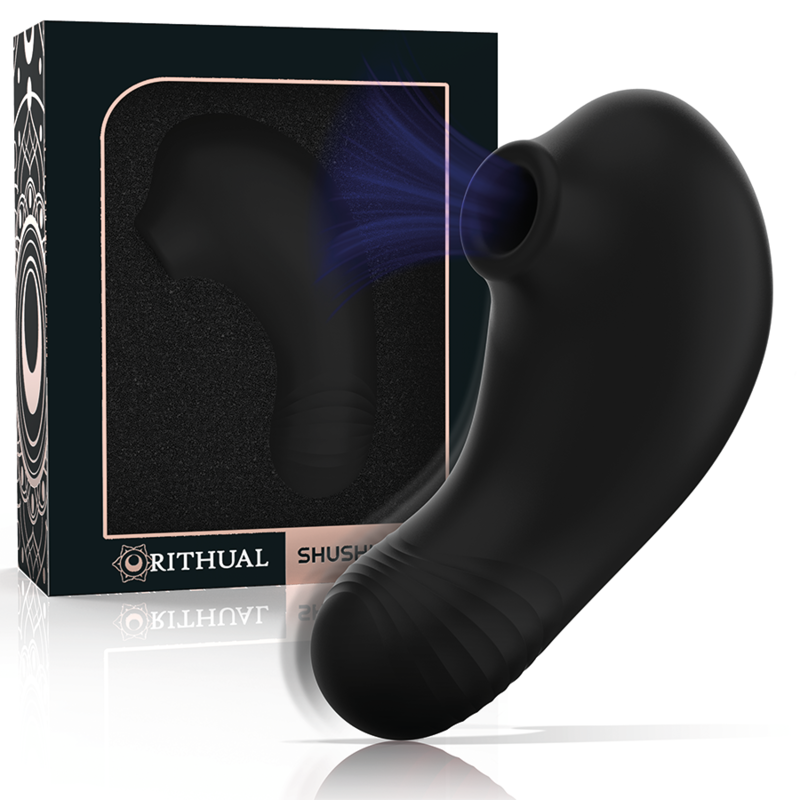 RITHUAL - STIMULATEUR CLITORIDIEN DE POCHE SHUSHU PRO 2 MOTEURS À JET PUISSANTS