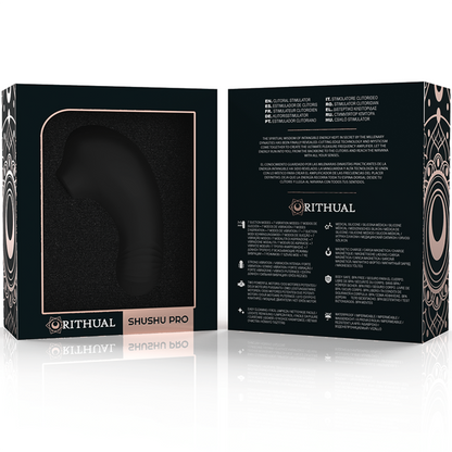 RITHUAL - STIMULATEUR CLITORIDIEN DE POCHE SHUSHU PRO 2 MOTEURS À JET PUISSANTS