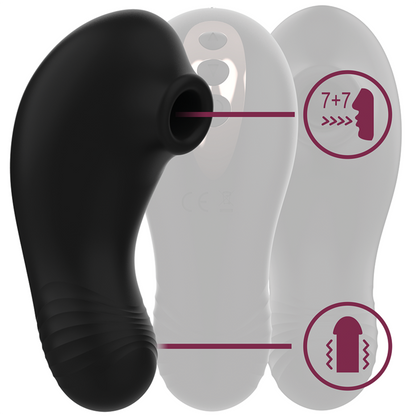 RITHUAL - STIMULATEUR CLITORIDIEN DE POCHE SHUSHU PRO 2 MOTEURS À JET PUISSANTS