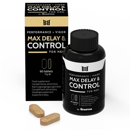 BLACK BULL - MAX DELAY & CONTROL MAXIMUM PERFORMANCE FOR MEN 60 CAPSULES