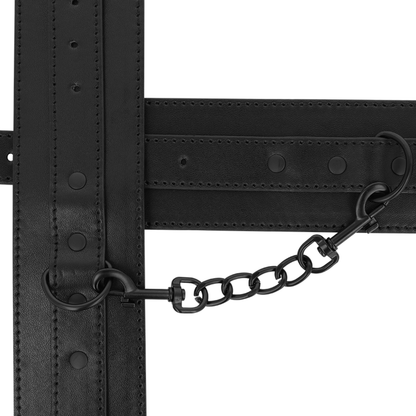 INTENSE - MENOTTES DE CHEVILLE EN CUIR VÉGÉTALIEN FÉTICHE