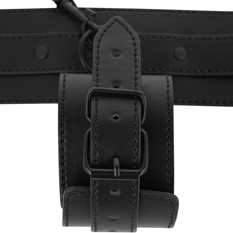 INTENSE - MENOTTES DE CHEVILLE EN CUIR VÉGÉTALIEN FÉTICHE
