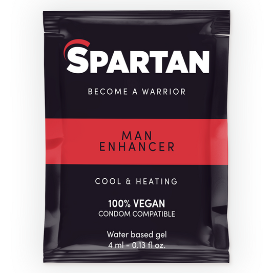 SPARTAN - GEL ENHANCER MASCULIN EFFET CHAUD-FROID 100% VEGAN 4ML