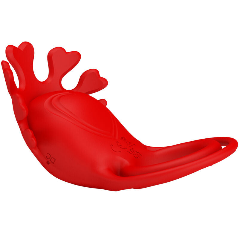 PRETTY LOVE - RUBEN VIBRATOR RING 7 VIBRATIONS SILICONE RED