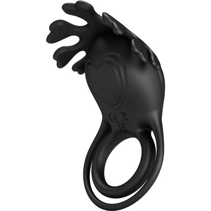 PRETTY LOVE - RUBEN VIBRATOR RING 7 VIBRATIONS BLACK SILICONE