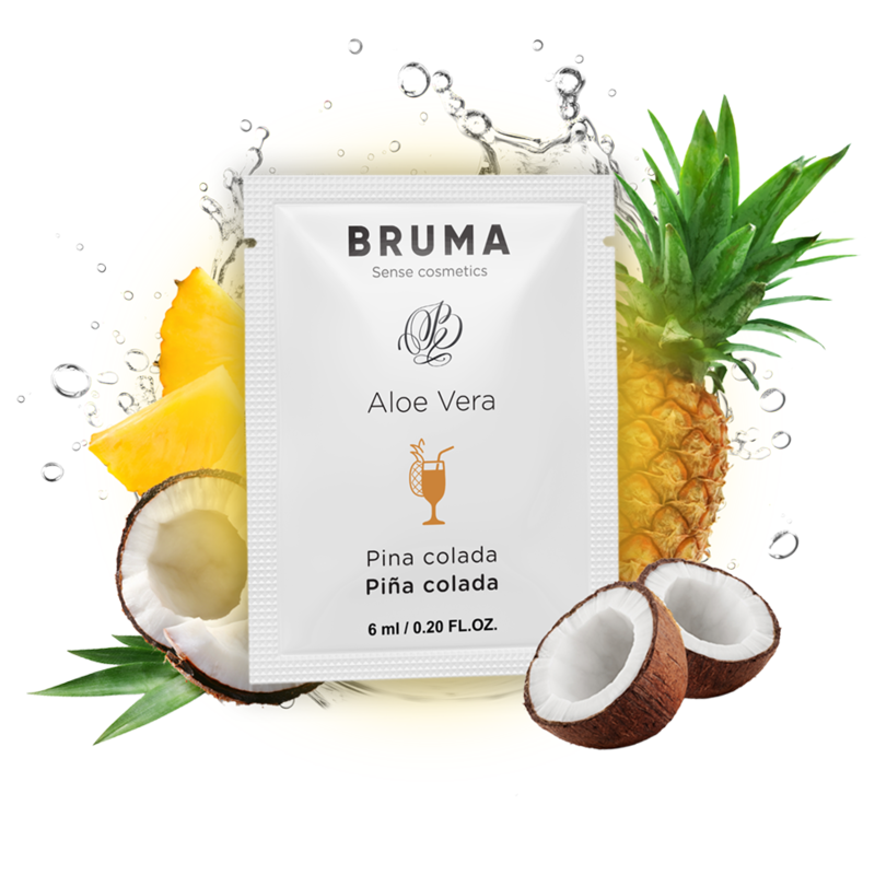 BRUMA - ALOE VERA SLIDING GEL PINA COLADA FLAVOR 6 ML