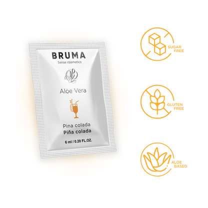 BRUMA - GEL GLISSANT À L'ALOE VERA SAVEUR PINA COLADA 6 ML