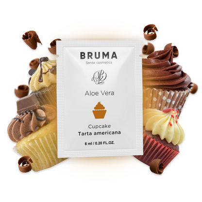 BRUMA - GEL GLISSANT À L'ALOE VERA SAVEUR CUPCAKE 6 ML