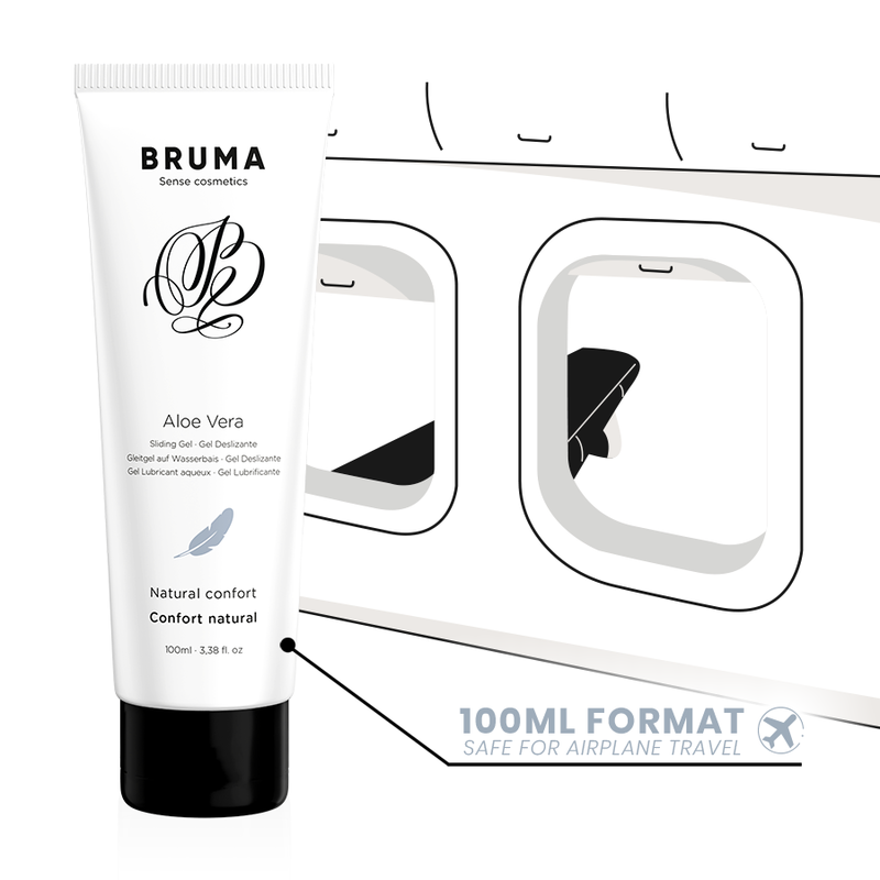 BRUMA - GEL GLISSANT ALOE VERA CONFORT NATUREL 100 ML