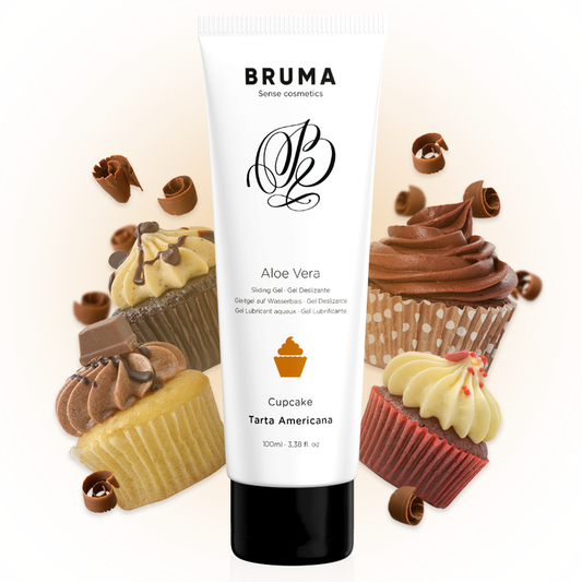 BRUMA - GEL GLISSANT À L'ALOE VERA SAVEUR CUPCAKE 100 ML