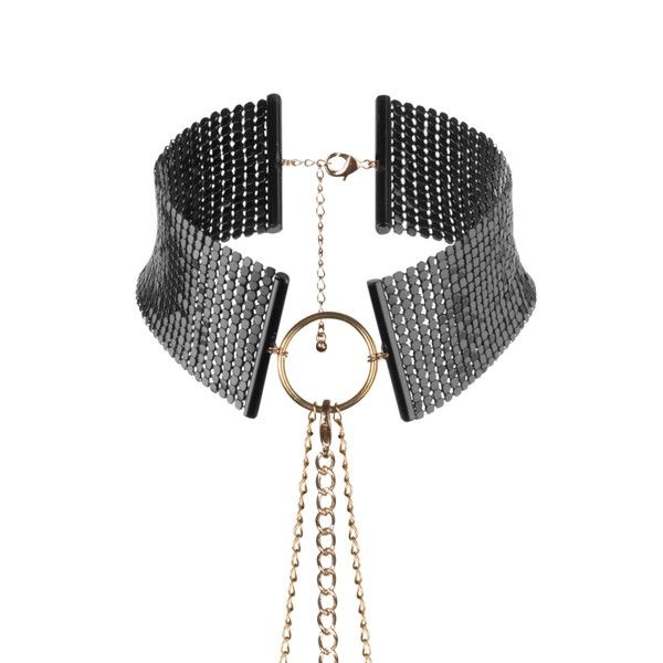 BIJOUX INDISCRETS - DÃSIR MÃTALLIQUE BLACK METALLIC NECKLACE
