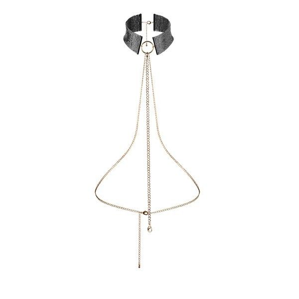 BIJOUX INDISCRETS - DÃSIR MÃTALLIQUE BLACK METALLIC NECKLACE