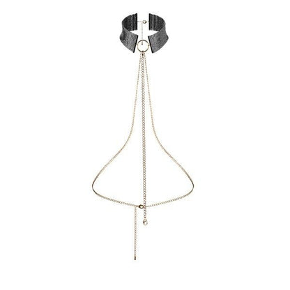 BIJOUX INDISCRETS - DÃSIR MÃTALLIQUE BLACK METALLIC NECKLACE