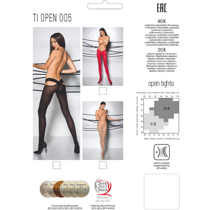 PASSION - TIOPEN 005 TIGHTS 1/2 60 DEN