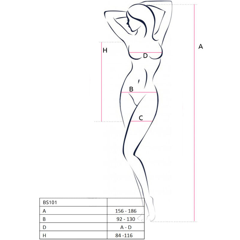 PASSION - BS101 BODYSTOCKING