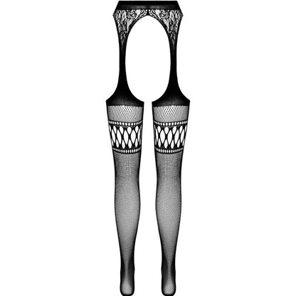 PASSION - S026 TIGHTS WITH GARTER