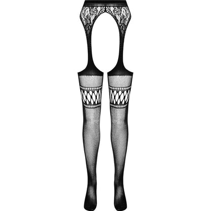 PASSION - S026 TIGHTS WITH GARTER