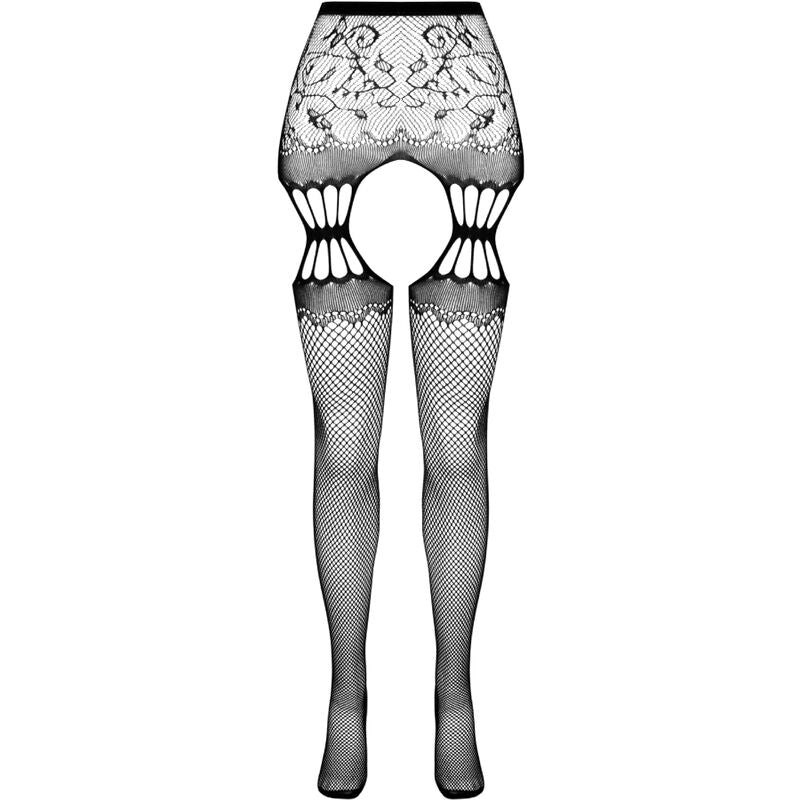 PASSION - S027 TIGHTS WITH GARTER