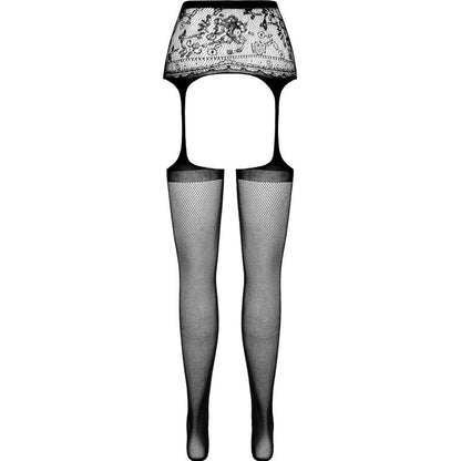 PASSION - S028 TIGHTS WITH GARTER