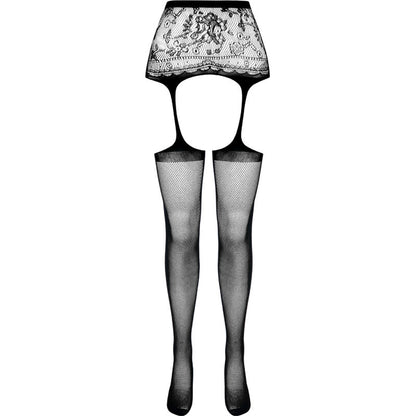 PASSION - S028 TIGHTS WITH GARTER
