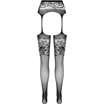 PASSION - S029 TIGHTS WITH GARTER