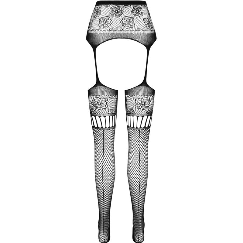 PASSION - S030 TIGHTS WITH GARTER