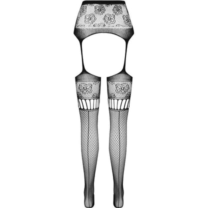 PASSION - S030 TIGHTS WITH GARTER