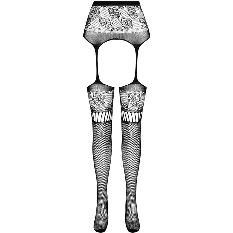 PASSION - S030 TIGHTS WITH GARTER