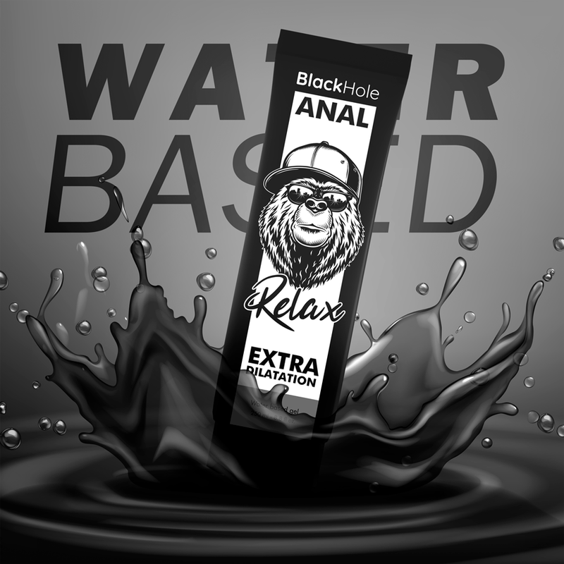BLACK HOLE - GEL ANAL DILATATEUR À BASE D'EAU 250 ML