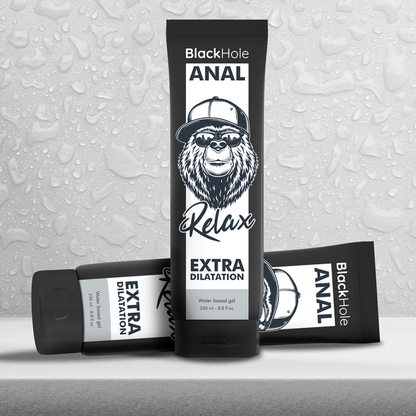 BLACK HOLE - GEL ANAL DILATATEUR À BASE D'EAU 250 ML