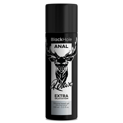BLACK HOLE - GEL ANAL DILATATEUR À BASE DE SILICONE 100 ML