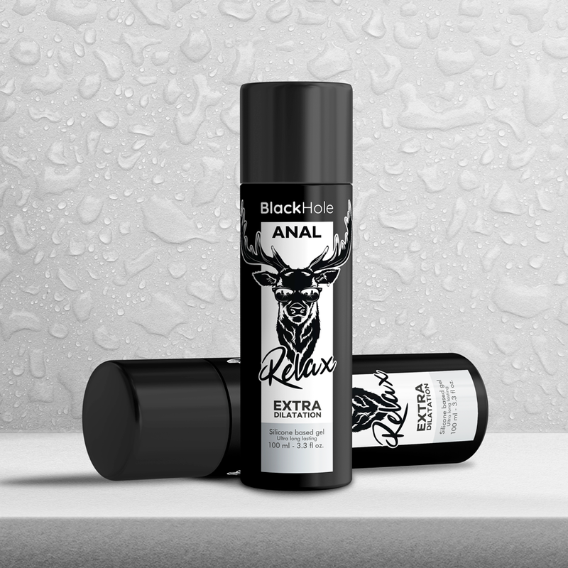 BLACK HOLE - GEL ANAL DILATATEUR À BASE DE SILICONE 100 ML