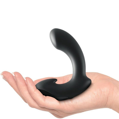 SIR RICHARDS - BLACK SILICONE P-POINT PROSTATE MASSAGER