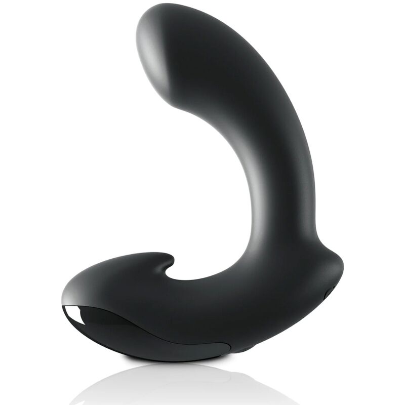 SIR RICHARDS - MASSEUR DE PROSTATE POINT P EN SILICONE NOIR