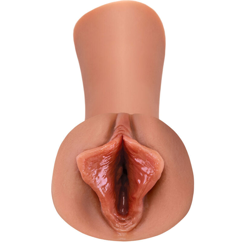 FÉTICHE FANTASME EXTRÊME - LÈVRES PULPEUSES STROKER SILICONE CARAMEL