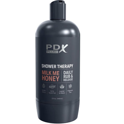 PDX PLUS - MASTURBATEUR STROKER CONCEPTION DE BOUTEILLE DISCRÈTE MILK ME HONEY CANDY SHAMPOOING