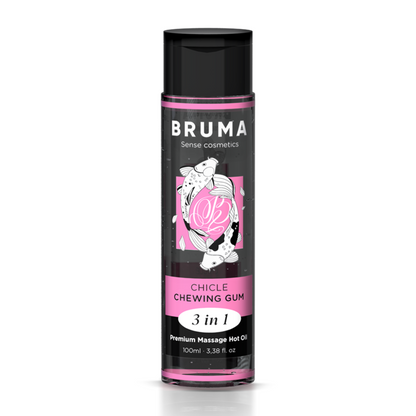 BRUMA - PREMIUM MASSAGE HOT OIL CHEWING GUM 3 IN 1 - 100 ML
