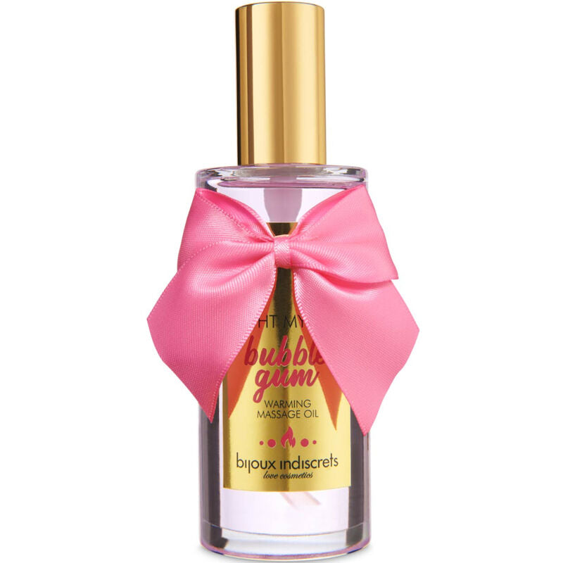 BIJOUX INDISCRETS - LIGHT MY FIRE MASSAGE OIL HEAT EFFECT GUM FLAVOR