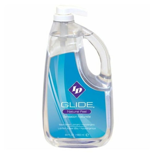 ID GLIDE – SCHMIERMITTEL AUF WASSERBASIS + HYPOALLERGENES NATÜRLICHES GEFÜHL 1900 ML