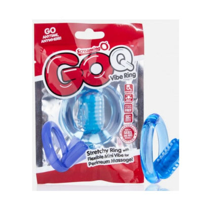 SCREAMING O - GO Q VIBE TRANSPARENT VIBRATORING