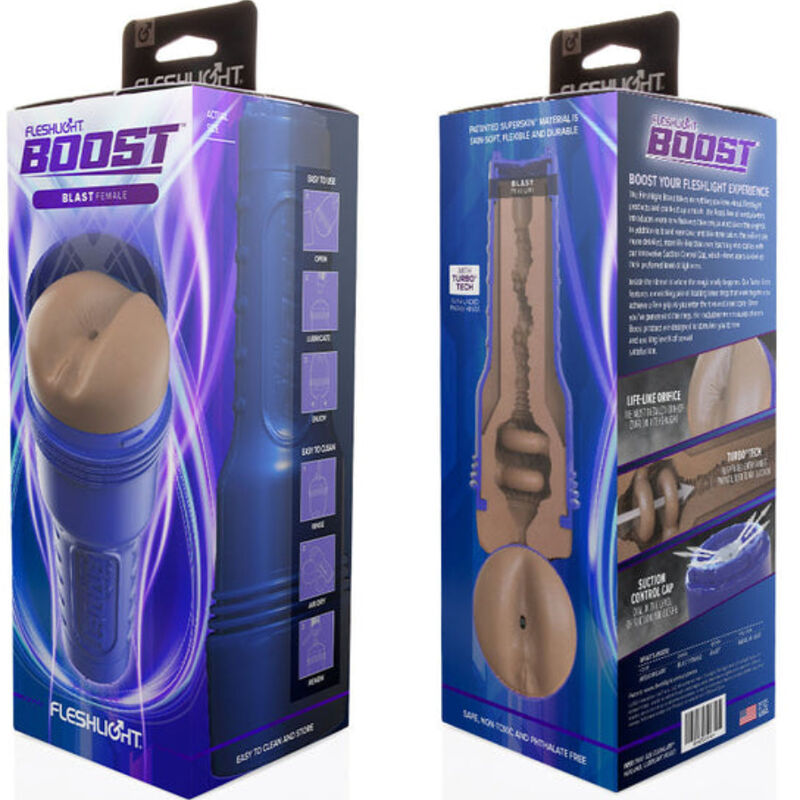 FLESHLIGTH BOOST - ANO BLAST WEIBLICHER MASTURBADOR MD FLESH RP 