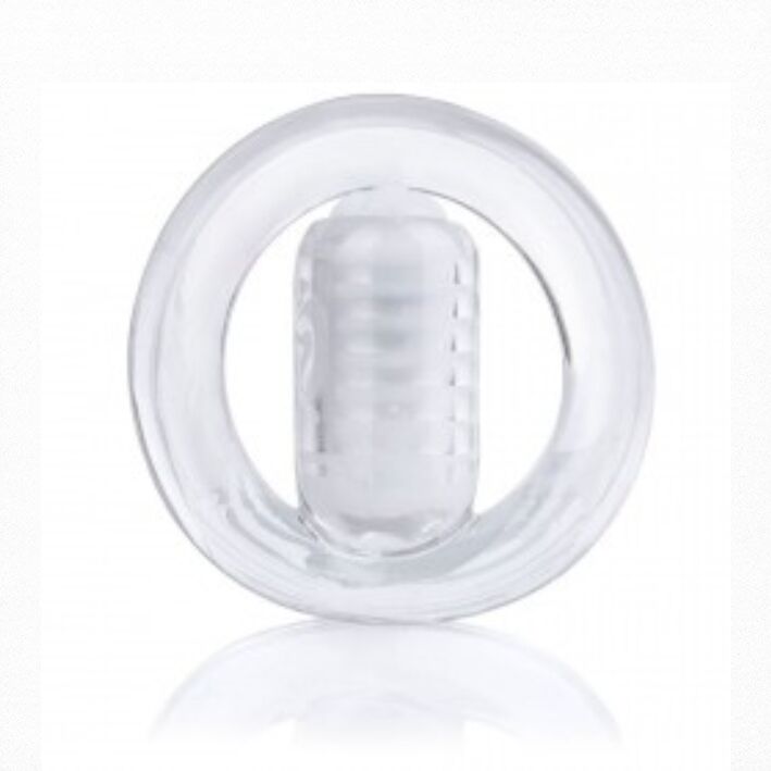 SCREAMING O - GO Q VIBE TRANSPARENT VIBRATORING