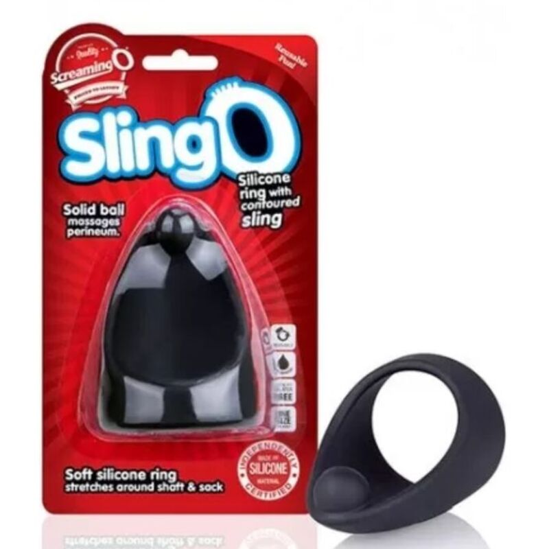 SCREAMING O - BAGUE SLINGO NOIRE